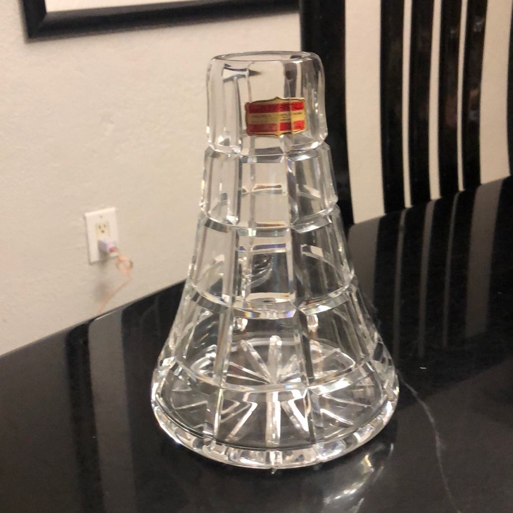 Echt Bleikristall vase